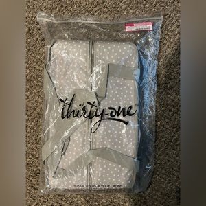 Thirty-One Fresh Market Thermal in Taupe Dancing Dot